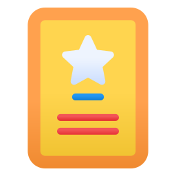 Certificate variant icon