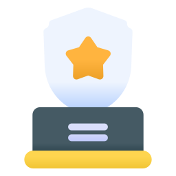 Shield badge icon