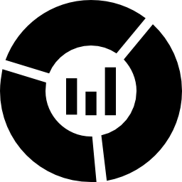 Market analysis graphic icon