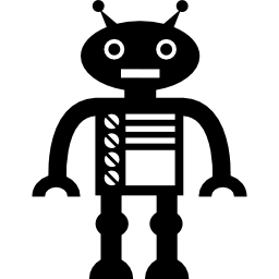 Robot front icon