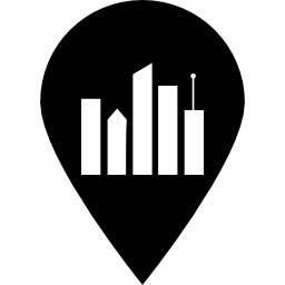 lokaal zakelijk symbool icoon