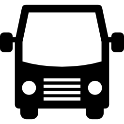 Bus front icon