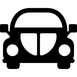 Beetle car front icon