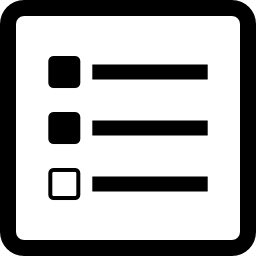 símbolo de envío de directorio icono