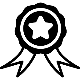 emblema das eleições com uma estrela Ícone