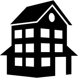 costruzione di una casa icona