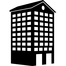 Building tower like tall house icon