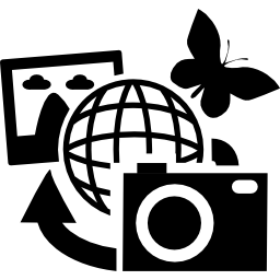 aarde foto's icoon