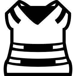 Protection waistcoat icon