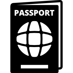 internationaal paspoort icoon