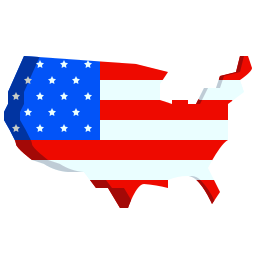 Карта США иконка
