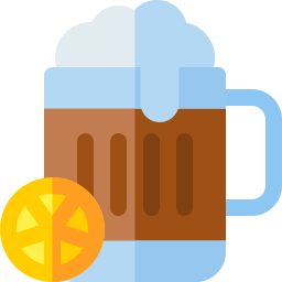 coctel de cerveza icono