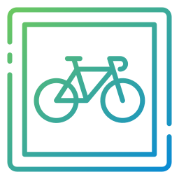 Bike parking icon