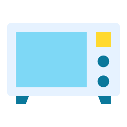 Microwave oven icon