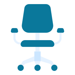 Office chair icon