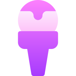 cornet de glace Icône
