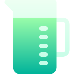 vaso d'acqua icona