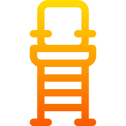 Lifeguard chair icon