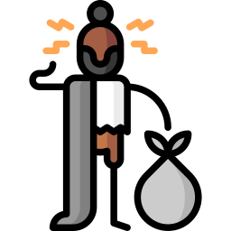 refugiado icono