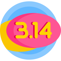liczba pi ikona