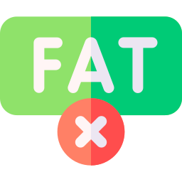 No fat icon
