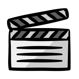 clapperboard icon