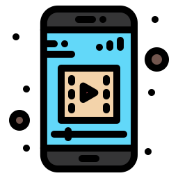 Mobile video icon