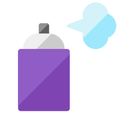 pintura en aerosol icono
