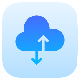 computación en la nube icono