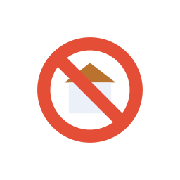 No house icon