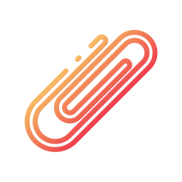 Paper clip icon