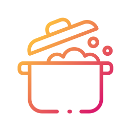 Cooking pot icon