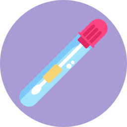 Sample tube icon