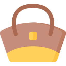 Кожаная сумка иконка