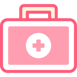 First aid kit icon