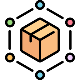 Supply chain icon