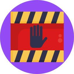 Stop sign icon