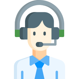 Customer service agent icon