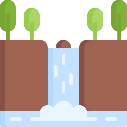 Waterfall icon