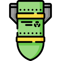 Nuclear bomb icon