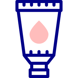 tubo de pintura icono