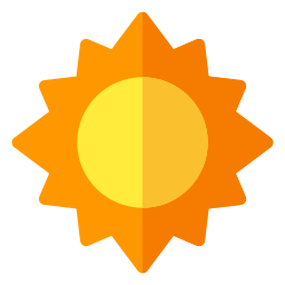 soleil Icône