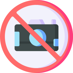 No camera icon