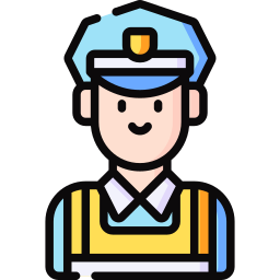 guardia de seguridad icono