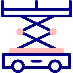Scissor lift icon