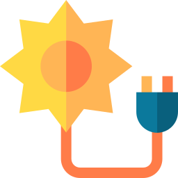 Solar energy icon