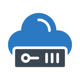 Cloud server icon