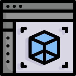 3d 디자인 icon