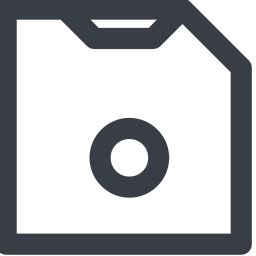 Disk icon