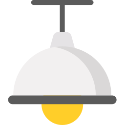 Потолочный светильник иконка